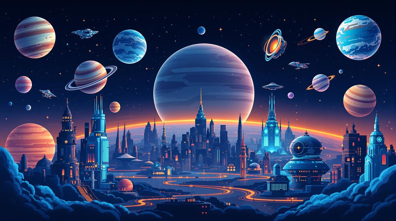 爱的视频专题 - 科幻宇宙横幅
